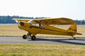 Piper J-3C-65 Cub on Radom Airshow, Poland Royalty Free Stock Photo