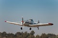 Piper PA-25-260 Pawnee in Sde-Teyman Airport. Beer-Sheva. Israe Royalty Free Stock Photo