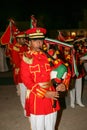 A Piper of the UAE Military Band Royalty Free Stock Photo