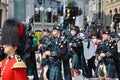 Pipers in Changing of Guard, Ottawa