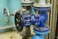 Pipes and faucet valves of heating system