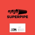 Pipes Logo. Pipes emblem. Pipeline icon. Corporate logo design templatePipes Logo. Pipes emblem. Pipeline icon. Corporate v