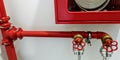 Fire Sistems Pipes Royalty Free Stock Photo