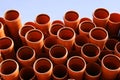 Pipes warehouse abstract Royalty Free Stock Photo