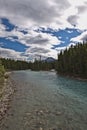 Pipestone River near Lake Louise - Banff Royalty Free Stock Photo