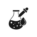 Pipette, blood, test icon. Simple hematology icons for ui and ux, website or mobile application