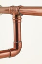 Pipework and fittings Royalty Free Stock Photo