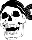 Piracy skull