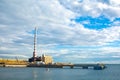 Piraeus industial zone Royalty Free Stock Photo