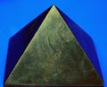 piramid of shungite Royalty Free Stock Photo