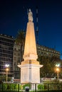 The Piramide de Mayo in Buenos Aires, Argentina