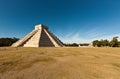 Piramide of Kukulcan in Chichen Itza Royalty Free Stock Photo