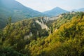 Piramidi Di Zone Nature Reserve, located near Lake Iseo, Lombardy, Northern Italy.