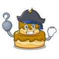 Pirate birthday cake character cartoon