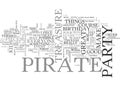 A Pirate Of A Birthday Party Word Cloud