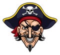 Pirate Captain Cartoon Character Mascot