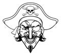 Pirate Captain Cartoon Character Mascot