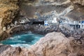 Pirate cave Poris de Candelaria, a hidden tourist attraction Royalty Free Stock Photo