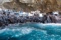 Pirate cave Poris de Candelaria, a hidden tourist attraction Royalty Free Stock Photo