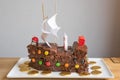 Pirate Chocolate Cake