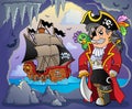 Pirate cove topic image 4 Royalty Free Stock Photo