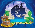 Pirate cove topic image 5 Royalty Free Stock Photo