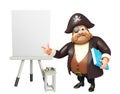 Pirate with Easel board & book