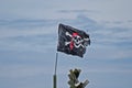 Pirate flag skull and crossbones