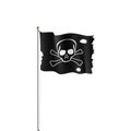 Pirate flag. Stock illustration. Royalty Free Stock Photo