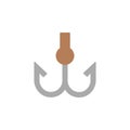 Pirate, hand icon. Simple color vector elements of pirate icons for ui and ux, website or mobile application