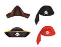 Pirate hat set