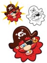 Pirate Head Royalty Free Stock Photo