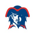 Pirate head mascot. Royalty Free Stock Photo