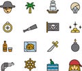 Pirate icons