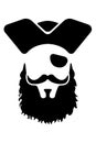 Pirate mascot Head Royalty Free Stock Photo