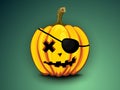 Pirate pumpkin