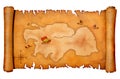 Pirate's treasure map