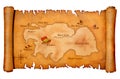 Pirate's treasure map