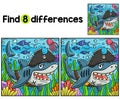 Pirate Shark Find The Differences