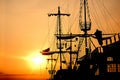 Pirate ship Royalty Free Stock Photo