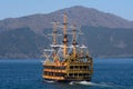 Pirate ship, Lake Ashi, Japan Royalty Free Stock Photo
