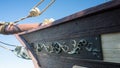 Pirate ship mast Royalty Free Stock Photo