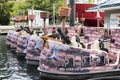 pirate ship paddleboats inner harbor maryland Royalty Free Stock Photo