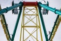 Pirate Ship Thrill Ride At County Fair