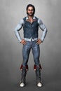 Pirate, swashbuckler, swashbuckling, buccaneer, Captain, boots, steam punk, steampunk, sea, handsome, man, male, costume, 3D, rend