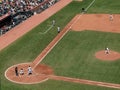 Pirate wait for a pitch with runner at 3rd