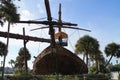 Pirates of the Caribbean ship bow frontal view