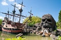 Pirates of Caribbean Theme Royalty Free Stock Photo
