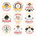 Pirates Colored Emblems