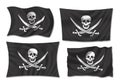 Pirates flag Royalty Free Stock Photo